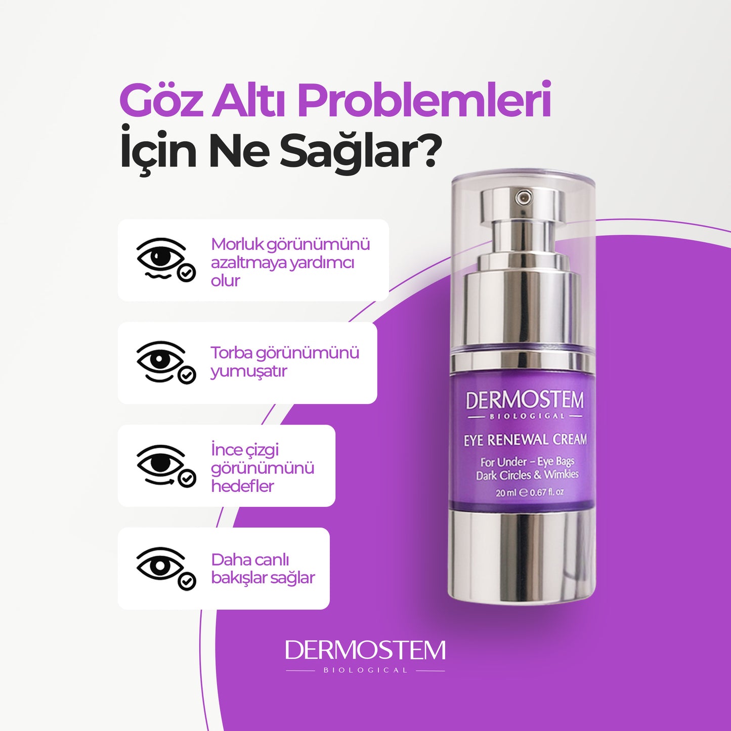 Göz Altı Bakım Kremi