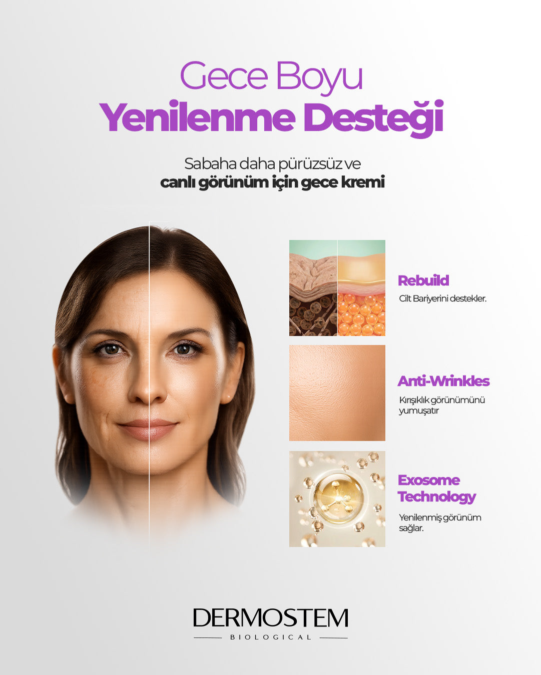 Yenileyici Gece Bakım Kremi