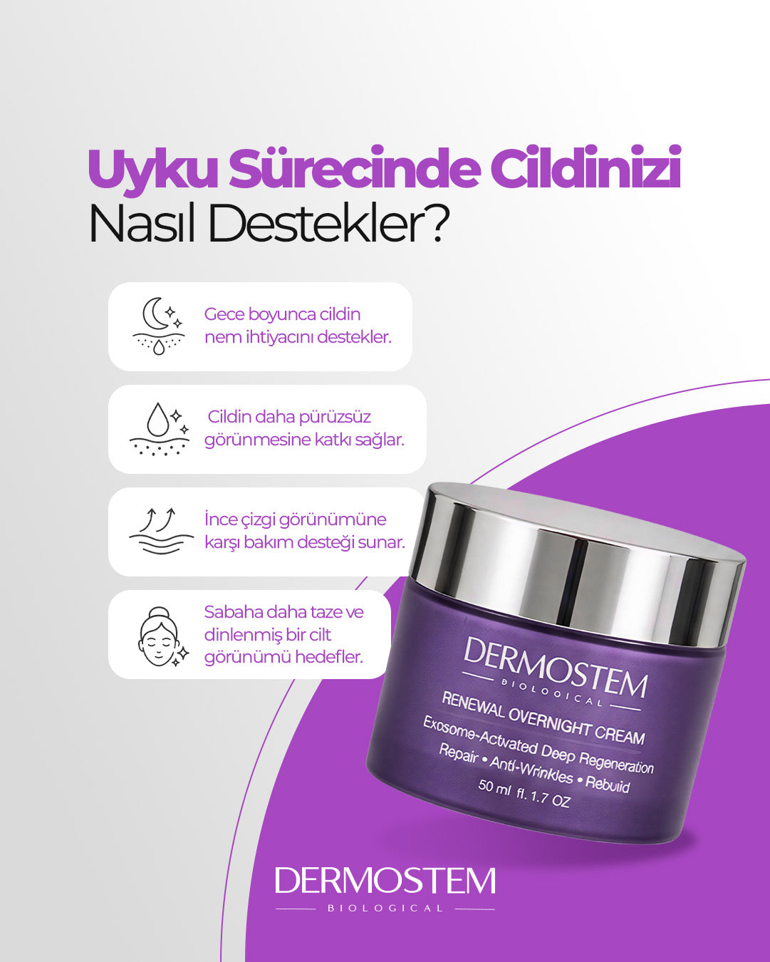 Yenileyici Gece Bakım Kremi